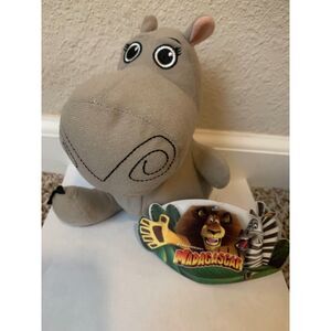 Gloria the Hippo from Madagascar 10 inch Plush Toy Stuffed Animal .NEW with tag